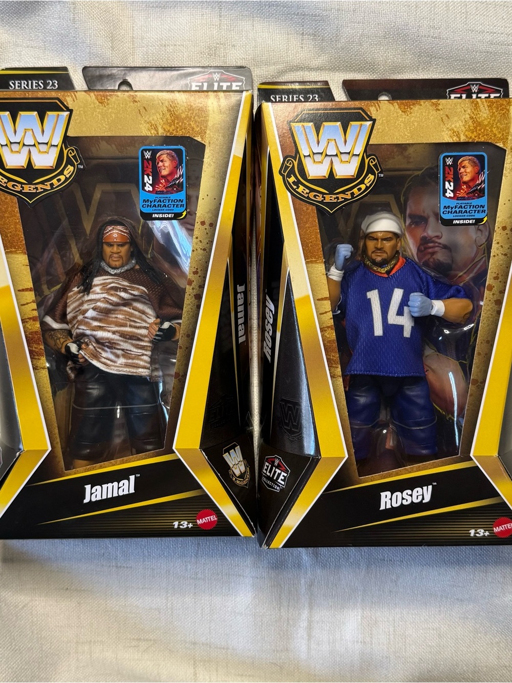 2024 WWE Mattel Elite Collection Legends Series 23 Jamal & Rosey